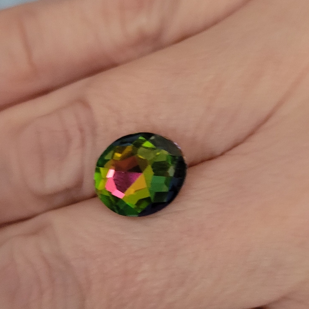 10x12 Fire Rainbow Topaz Loose Stone